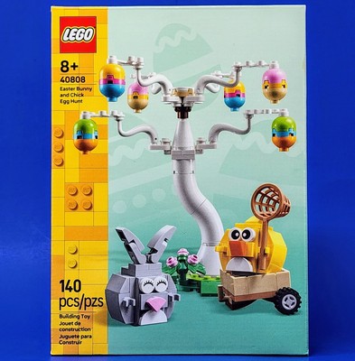 LEGO Easter Bunny and Chick Egg Hunt Set #40808 NEW 140 Pcs NIB