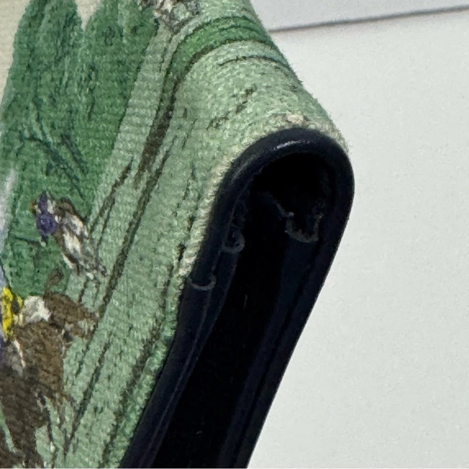 Ralph Lauren Cartera de Cuero Negro Lona Polo Agotado en Línea Foto 4 de 4