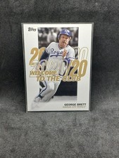 2023 Topps Baseball Welcome To The Club 20/20/20 George Brett Wc-22