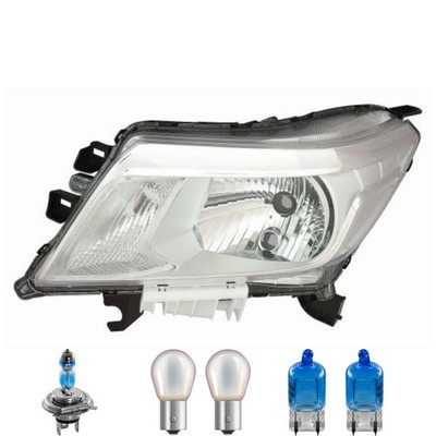 Scheinwerfer rechts inkl. OSRAM Lampen H4 für Nissan NP300 Navara Pick-up D23
