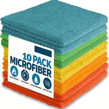 Microfiber Cleaning Cloth Towel Rag Car Polishing No Scratch Detailing