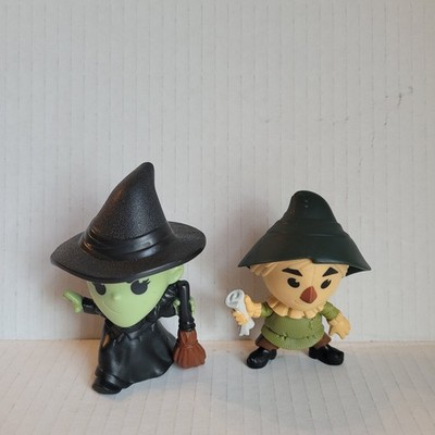 McDonalds Wizard Of Oz 2013 75th Anniversary Wicked Witch And Scarecrow Figures