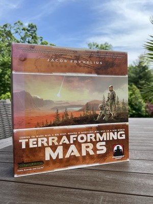 Terraforming Mars Strategy Board Game Stronghold  Games NOB Jacob Fryxelius