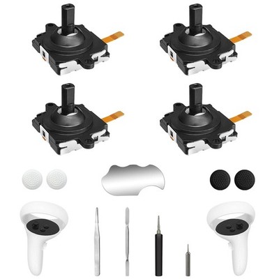 Joystick Replacement Kit for Oculus Quest 2 Controller, Repair Accessories fo...