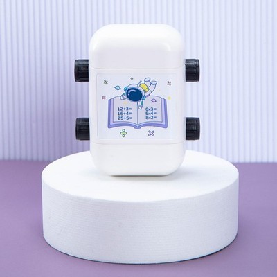 Roller Digital Lehrstempel, Wiederverwendbares Übungswerkzeug Doppelkopf innerhalb von 100