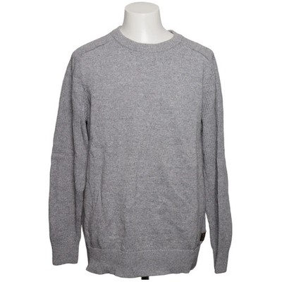L.O.G.G by H&M, Strickpullover, Größe: L, Grau, Baumwolle, Einfarbig #Rti