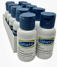 Cetaphil Sheer Hydration Replenishing Body Lotion All Skin Types 1 OZ Set of 10