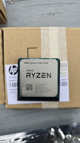 AMDRyzen R5 PRO 3600 CPU 6 Core 12 Thread 3.6GHz AM4 65W PCIe 4.0×16 Workstation