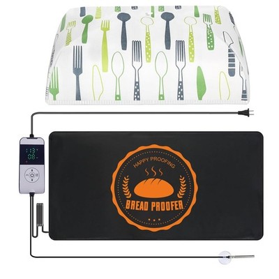 Sourdough Warming Mat Bread Proofer Heating Pad with Temperature & Timer Cont...