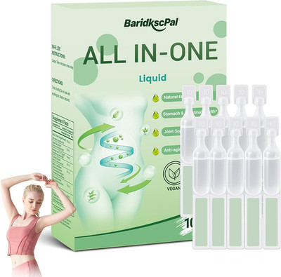 Six-in-One Health Solution Oral Liquid, Natural Advanced Body Care Liquids Drop,