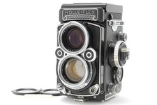    Meter Works N MINT Rolleiflex 2.8F TLR Film Camera Planar 80mm f/2.8 JAPAN