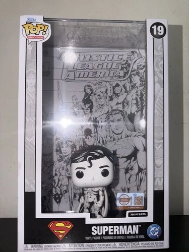 Funko Pop Comic Covers Superman #19 Sketched Funko Exclusive Grail LE 750