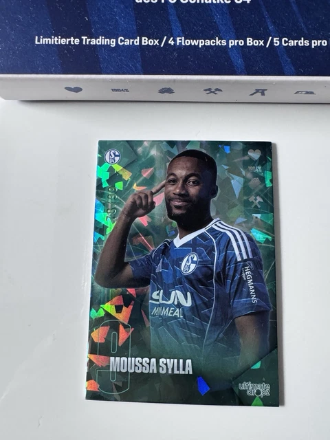 2026 Ultimate Dropz Ein Leben lang - Moussa Sylla - Green /99 - FC Schalke 04