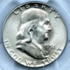 1951 Franklin Half Dollar, PCGS MS64