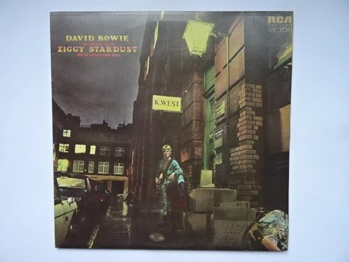 LP DAVID BOWIE THE RISE & FALL OF ZIGGY STARDUST SF 8287 UK 1ST PRESS NM/NM