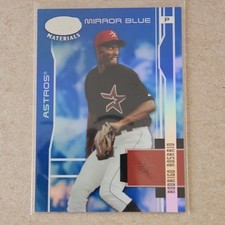 2003 Leaf Certified Materials Mirror Blue #77 Rodrigo Rosario  /50 - Astros