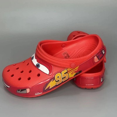 NEW Crocs Lightning McQueen Clog Adult Shoe Limited Classic No