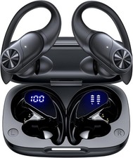 PocBuds Bluetooth Headphones Wireless Earbuds 80hrs Playtime Wireless Charging C