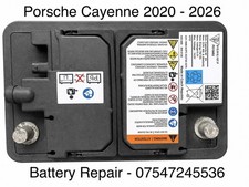 Porsche Cayenne Lithium Lifepo4 Battery 9Y0 915 107 S REPAIR SERVICE 2020 ++