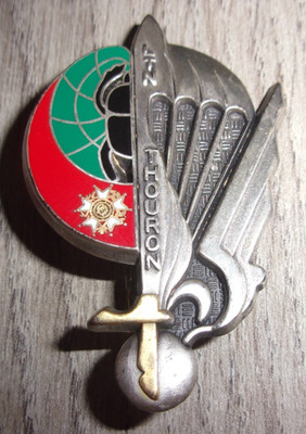 Promotion Abzeichen EOR EAI '' Ltn Thouron '' - Fremdenlegion - TAP - BEP