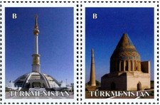 Turkmenistán 2014, Definitivos, Arquitectura de Ashgabat, 2v