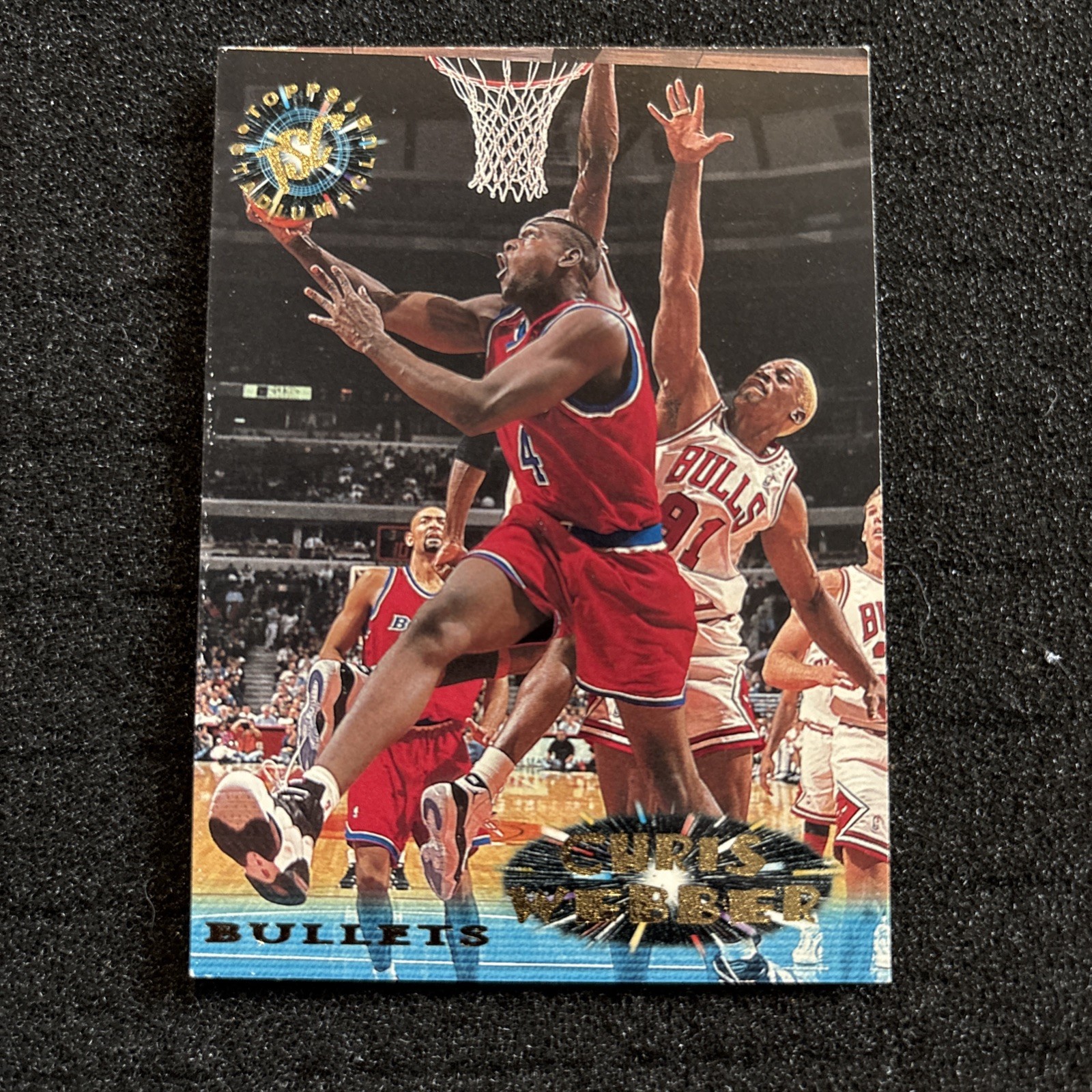 1995-96 Topps Stadium Club - Chris Webber #220