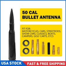 Bullet Antenna 50 Cal Caliber For Truck Dodge Ram 1500 Ford F150 Raptor Bronco