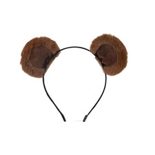 Bear Ears Headband, Cute Plush Bear Ear Headbands Halloween Christmas Party Head