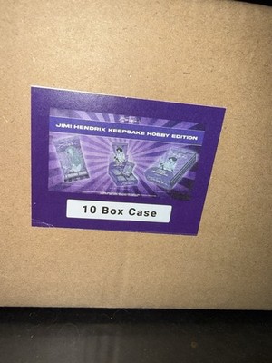 Keepsake Jimi Hendrix Premiere Hobby  10 Box Case Edition