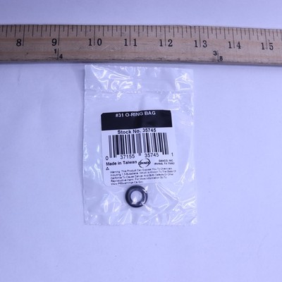 Danco O-Ring Rubber 0.31'' dia 35745