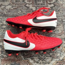 Nike Tiempo Legend 8 Club FG MG 'Laser Crimson' AT6107-606 US Size 5