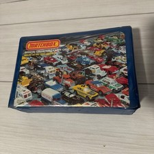 Matchbox Official Collectors Carry Case 24 Die Cast Models Lot Vintage