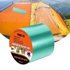 Waterproof Repair Tape,Awning Black Duct Tape,Fabric Flex Seal Tape for RV Sk...