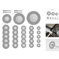 32 StüCk Diamant-Trennscheiben Mini-KreissäGeblatt FüR Dremel 16-60 Mm, Metall