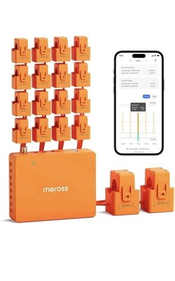 Meross EM16 Pro Smart Energy Monitor 18-Circuit Home Assistant New Open Box