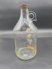 1950s Mazola Corn Oil Half Gallon Glass Jug