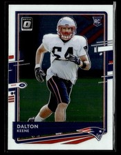 2020 Donruss Optic #147 Dalton Keene Rookie Card New England Patriots