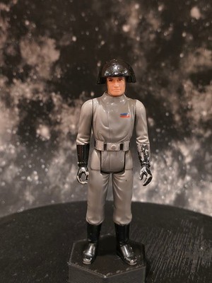 Vintage STAR WARS Action Figure Death Squad Commander Star Destroyer Kenner 1977