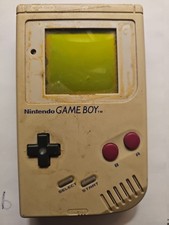 VINTAGE 1989 NINTENDO GAMEBOY ORIGINAL DAMAGED NOT WORKING PARTS OR REPAIR 