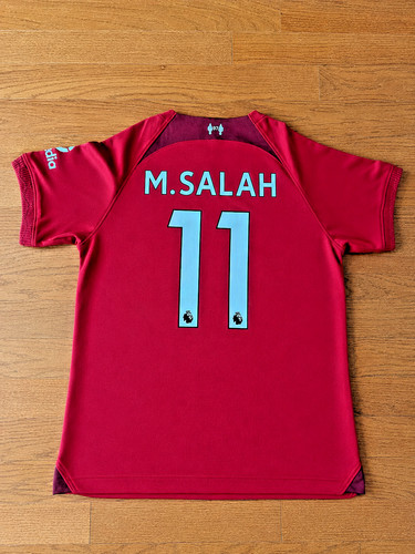 Nike Liverpool 2020/21 Mohamed Salah #11 Home Jersey Men's M EPL