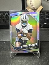 2025 Panini Prizm Silver George Pickens #71 Silver Prizm Dallas Cowboys Football