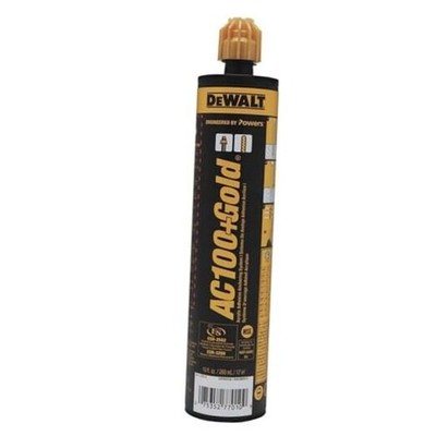 Powers Fasteners AC00 Gold 8478SD Acrylic Quick-Shot Epoxy0 oz Size 1