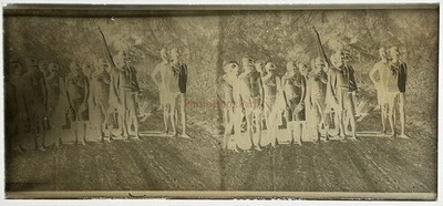 Vietnam Tonkin Indigenous Population C1920 Photo Negative Glass Vintage §N2