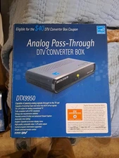 Digital Stream DTX9950 Analog Pass-Through DTV Converter Box 