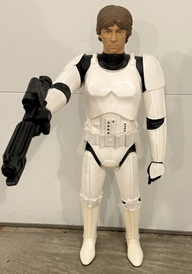 Figura Completa Luke Skywalker Stormtrooper 31" Star Wars Stormy Luke Jakks 2014 Foto 2 de 4