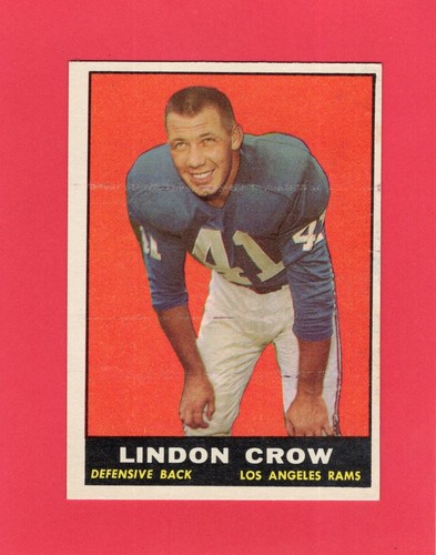 Lindon Crow #55 1961 Topps card