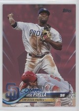 2018 Topps Update Mother's Day Hot Pink 35/50 Jose Pirela #US245 3p9