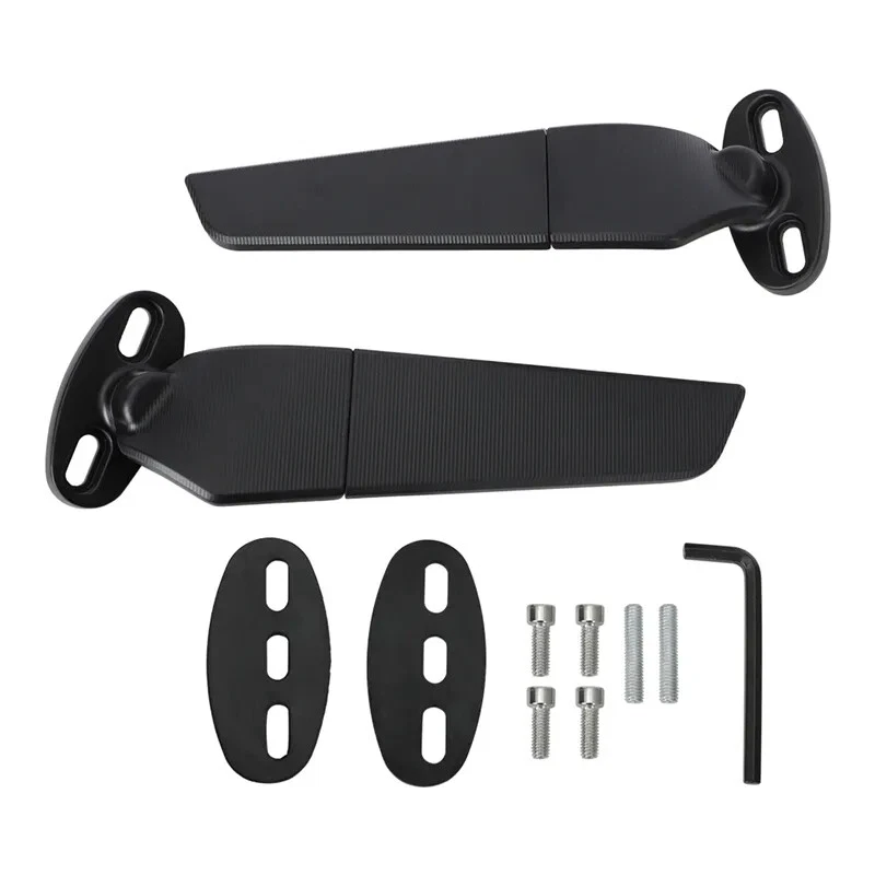 Espejo retrovisor moto para YAMAHA YZF R6 R25 R3 R125 R15 BMW S1000RR ZX10R ZX9R ZX7R Foto 4 de 4