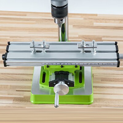 Precision Aluminum X/Y Worktable for Mini Drill Press   Adjustable Slide Table
