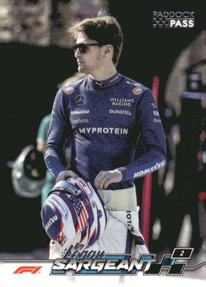 2024 Topps Paddock Pass Formula 1 - Logan Sargeant #20 - 1 of 1